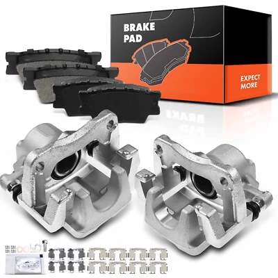 Pinça de freio e pastilhas de freio de cerâmica para Toyota RAV4 2006-2012 com suporte traseiro - Imagem 1 de 4