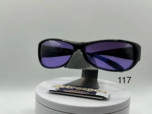 Vintage Designer Y2K Sunglasses | Killer Loop Free End | OEM Purple Lenses  - Picture 1 of 10