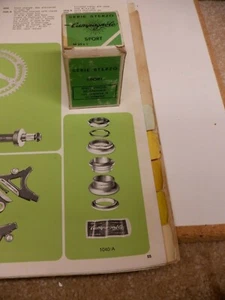 Juego de cabezales de carretera "Gran Sport" vintage años 70 - NOS - Campagnolo #1040/A - francés - Imagen 1 de 3
