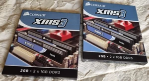 4GB 4 x 1GB Corsair XMS3 TW3X2G1333C9A DDR3-1333MHz 240-Pin Memory RAM - Picture 1 of 5