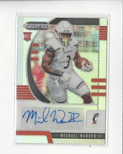 2020 Prizm Draft Prizms #164 Michael Warren II Rookie AUTOGRAPH Cincinnati