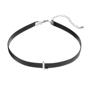 Nuevo collar gargantilla monograma imitación cuero “L” - Imagen 1 de 1