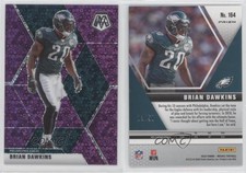 2020 Panini Mosaic No Huddle Purple Prizm /50 Brian Dawkins #164 HOF