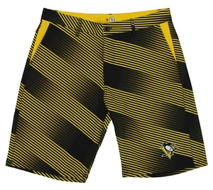 Forever Collectibles NHL Men's Pittsburgh Penguins Diagonal Stripe Shorts - Picture 1 of 7