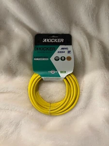 KICKER KMWPY820 8 AWG MARINE POWER WIRE YELLOW 20 FT - Picture 1 of 2