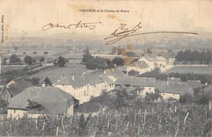CPA 01 VIRIGNIN ET LE COTEAU DE BRENS / MAISONS - Picture 1 of 1