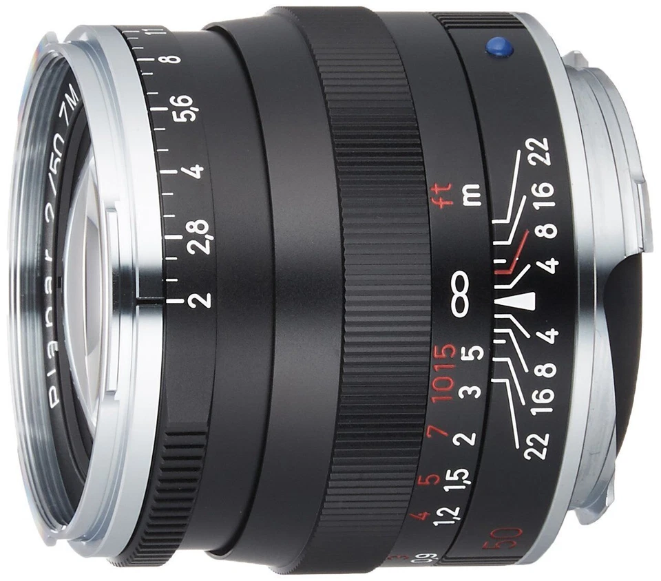 Carl Zeiss Planar T*2/50ZM BK 50mm f/2 Lens for Leica M