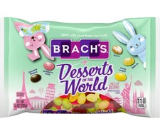 Brach's 10 oz. DESSERTS OF THE WORLD Jelly Beans Easter Basket Candy *BB 6/2024*