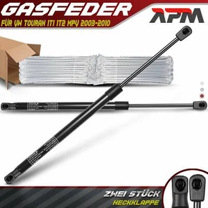 2x Gasfeder Heckklappe Dämpfer 505 mm 770 N für VW Touran 1T1 1T2 2003-2010 - Bild 1 von 11