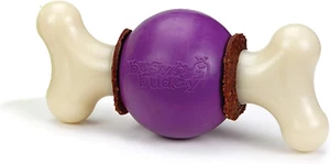 Busy Buddy Bouncy Bone Chew Toy for Dogs Size Name:M (Pack Of 1) Colour Name:... - Picture 1 of 12