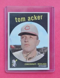 #201 Tom Acker 1959 Set Break - Picture 1 of 1
