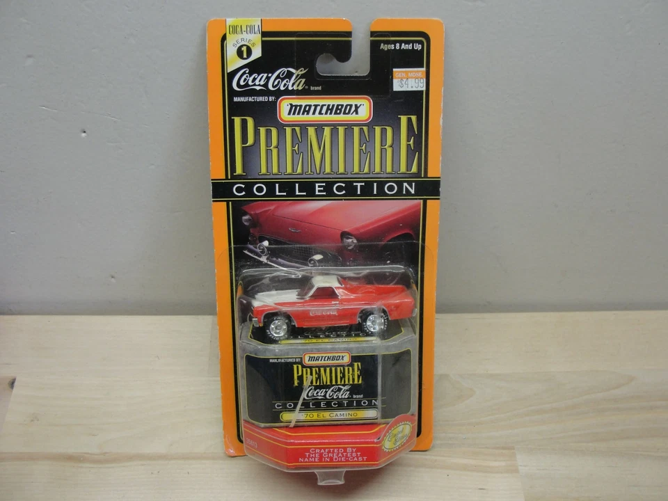 NEW 1998 MATCHBOX PREMIERE COLLECTION 1970 EL CAMINO COCA COLA - Image 1 of 1