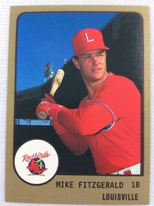 1988 Louisville Redbirds-ProCards Minor League Baseball Card-Mike Fitzgerald