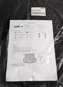 OEM Genuine Kia 20-24 Seltos Reversible Carpet Rubber Cargo Tray Mat Q5F12-AU200 - Bild 1 von 5