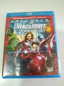 Los Vengadores de Marvel 3D - Blu-Ray + Blu-Ray 3D - Español Ingles - 3T - Imagen 1 de 5