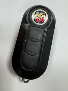ORIGINAL FIAT 3 TASTEN FERNBEDIENUNG KLAPPSCHLÜSSEL ANHÄNGER 500 595 ETC GETESTET. ABARTH!!! - Bild 1 von 4