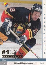 2002-03 Swedish Elitset First Edition Parallel #15 Mikael Magnusson