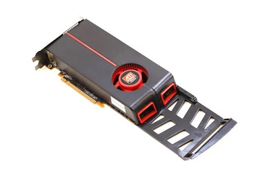 Dell ATI Radeon HD 5770 1GB GDDR5 PCIe Graphics Card Dell P/N: 0GCJ42 Tested - Image 1 of 4