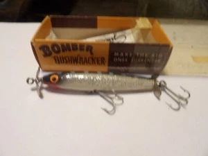 Vintage Bomber spin Sticks Top Water Wood Fishing Lure in box - Picture 1 of 3