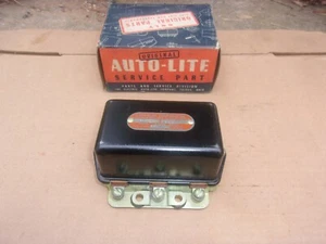1937 Chrysler DeSoto Dodge NOS MoPar #861266 AutoLite VRP4101A VOLTAGE REGULATOR - Picture 1 of 4