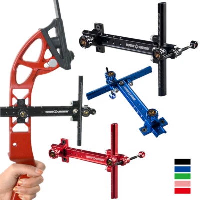 MILAEM Arco recurvo arco visera visera caza aluminio tiro con arco deportes con arco accesorios