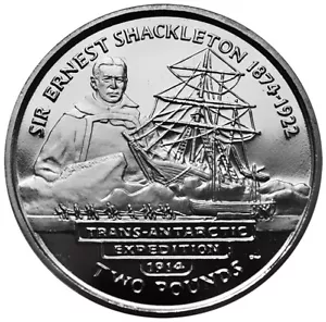 South Georgia & South Sandwich Islands £2 2004 BU 'Trans-Antactic Expedition' - Bild 1 von 2