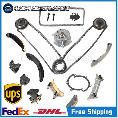 Timing Chain Kit Water Pump For 2007-2011 Cadillac STS 2011-2015 GMC Acadia 3.6L - Image 1 of 4