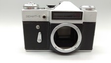 1980 Vintage Soviet Zenit E Rangefinder Film Camera M42 Screw Body with CaseNICE