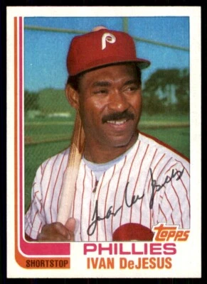 1982 Topps Traded Ivan DeJesus Philadelphia Phillies #27T - Image 1 of 2