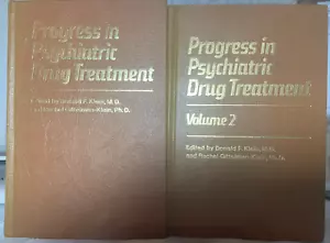 Progress in Psychiatric Drug Treatment 2 vols 1975-76 Donald Klein - Picture 1 of 16