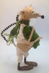 Cloth Art Doll Pattern "Ratty with Hottie" by Jill Maas - Picture 1 of 2