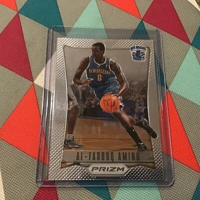 AL-FAROUQ AMINU #18 hornets NBA 2012-13 PANINI PRIZM 1ST YEAR base card - Image 1 of 2