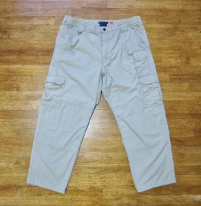 Pantalones cargo tácticos 5.11 para hombre 36x30 Taclite Pro RipStop trabajo moto paramédico 511 - Imagen 1 de 13