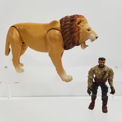 Lanard: Jumanji - Fierce Lion w/Realistic Sound and Action & Figure Cover