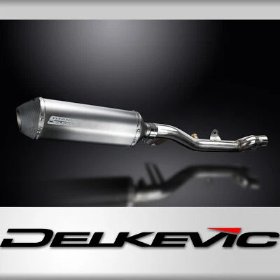 Honda NT700V Deauville 2006-15 Slip On 13.5" X-Oval Titanium Exhaust Muffler Kit - Image 1 of 4