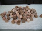 28x Cedar wood cubes, balls. Moth repellant drawer/wardrobe freshener 