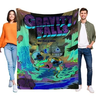 Gravity Falls Super Soft Flannel Throw Blanket for Bed Sofa All Season Gifts - Image 1 of 4