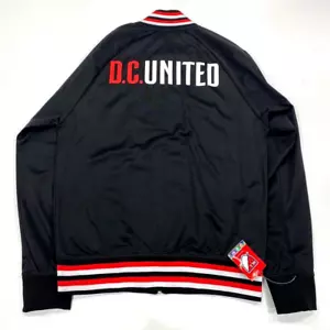 Giacca da pista Top Prospect nuova con etichette DC United MLS 2 XL Michel Ness calcio da uomo - Foto 1 di 11