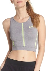 Nike Pro HyperCool Mesh Racerback Cropped Tank Top, 889627, Size M, MSRP $55 - Picture 1 of 6