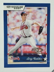 2001 Donruss #8 Greg Maddux ~ Atlanta Braves - Picture 1 of 2
