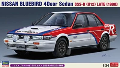 Hasegawa 1/24 Nissan Bluebird 4 porte berlina SSS-R (U12) LATE modello in pla... - Immagine 1 di 4