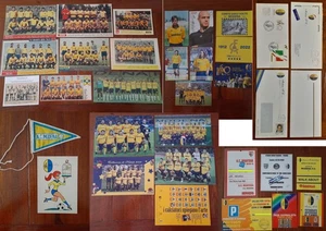 MODENA FC CALCIO grande lotto cartoline, formazioni, buste, pass, bandierina - Foto 1 di 15