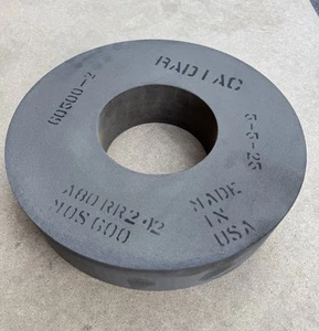RADIAC ABRASIVES A80RR242 GRINDING WHEEL NEW - Picture 1 of 3