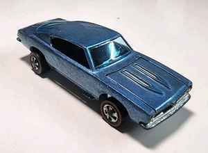 Hot Wheels Redline HK Icy Lt. Blue w/Brown Int. Custom Barracuda 1/64 Diecast - Picture 1 of 13