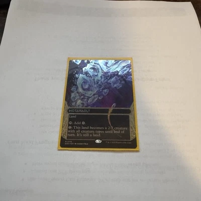 Mutavault (0118) (Borderless) (Galaxy Foil) Edge of Eternities: Stellar... - Image 1 of 4