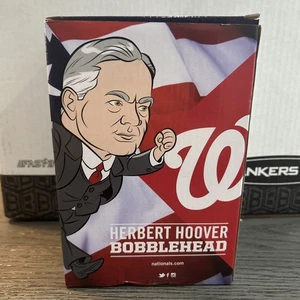 2016 Herbert Hoover Wackelkopf 2016 Washington Nationals Neu im Karton - Bild 1 von 1