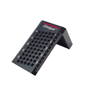 Pocket Mitre Square Precision Marking Ruler L-Shaped By Dasqua 1804-5551 - Picture 1 of 5