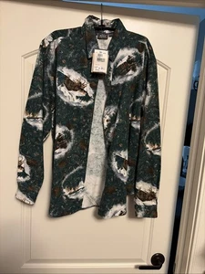 Damen Woolrich 100% Baumwolle Flanellhemd - Bild 1 von 4