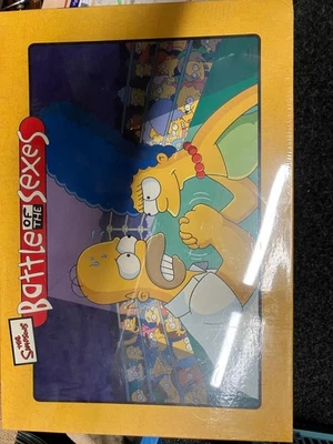 The Simpsons Battle of the Sexes Board Game by Imagination - #3227 - Image 1 of 2