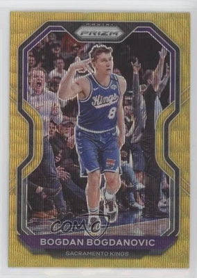 2020-21 Panini Prizm Gold Wave Prizm Bogdan Bogdanovic #27 - Image 1 of 2